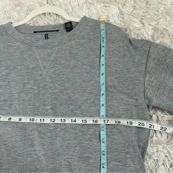Scotch & Soda Gray Sweatshirt Dress - Picture 14 of 15